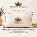 Standard Luxury British Wool Pillow