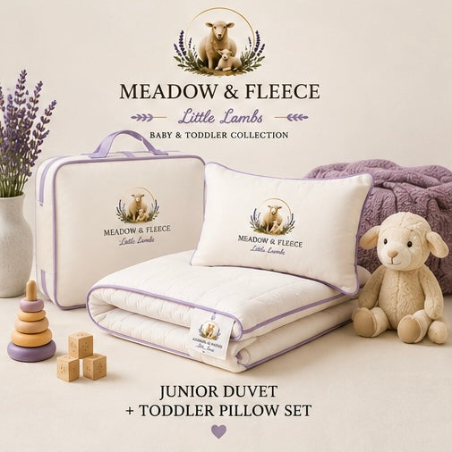 Junior Duvet + Toddler Pillow Set